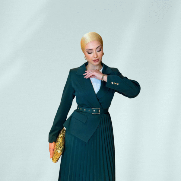 فستان طويل كسرات