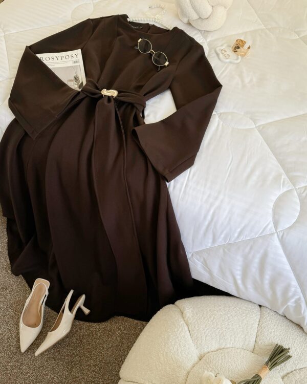 فستان خريفي كلوش