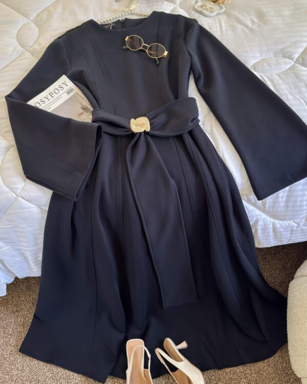 فستان خريفي كلوش