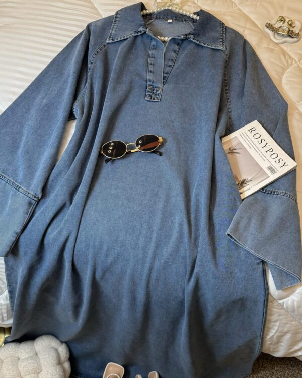 فستان جينز over size