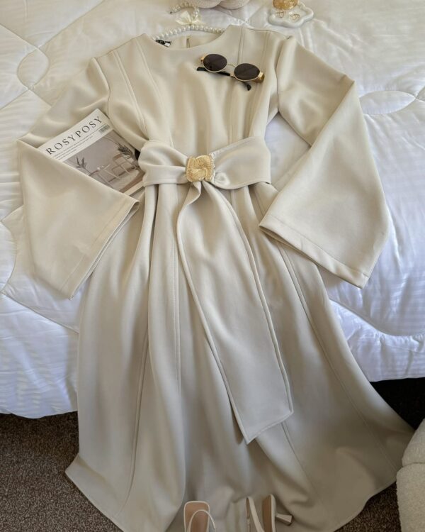 فستان خريفي كلوش