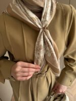 ⁦فستان مع سكارف مميز ناعم⁩ - الصورة ⁦6⁩