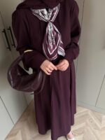 ⁦فستان مع سكارف مميز ناعم⁩ - الصورة ⁦3⁩