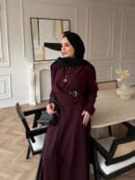 ⁦فستان طويل بقصة ملوكية⁩ - الصورة ⁦10⁩