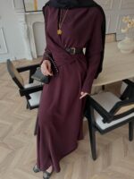 ⁦فستان طويل بقصة ملوكية⁩ - الصورة ⁦11⁩